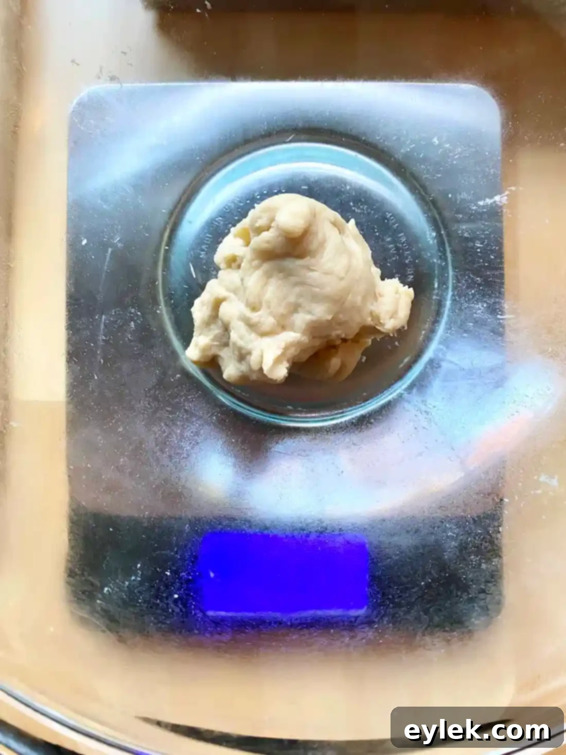 Dividing dough into equal portions