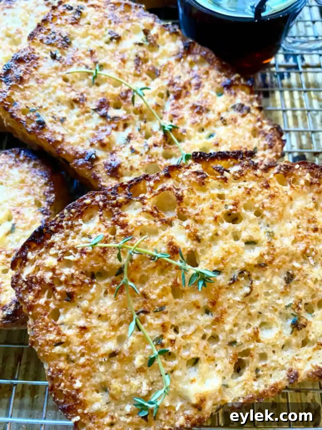Broiled Savory French Toast