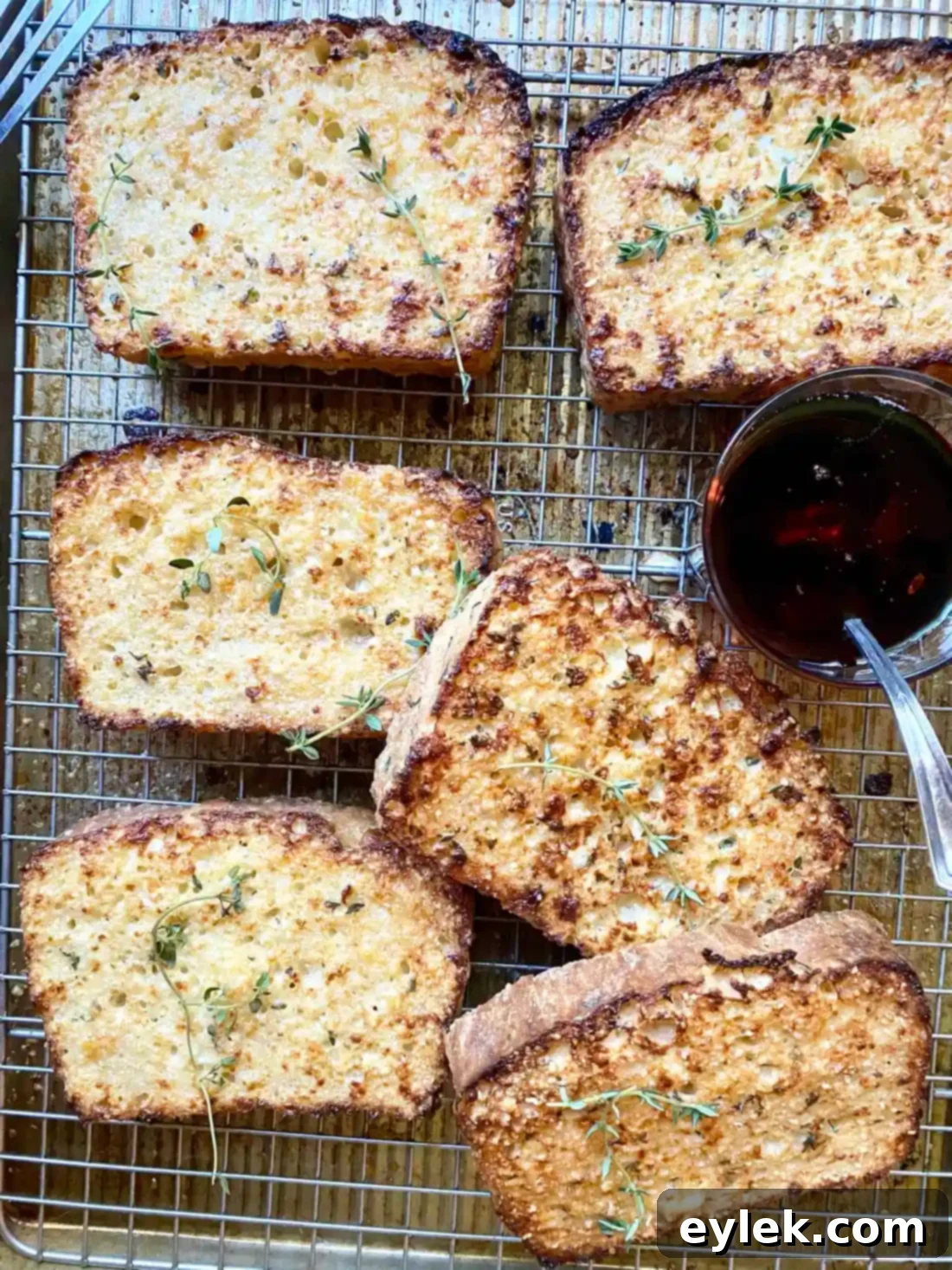 Broiled Savory French Toast