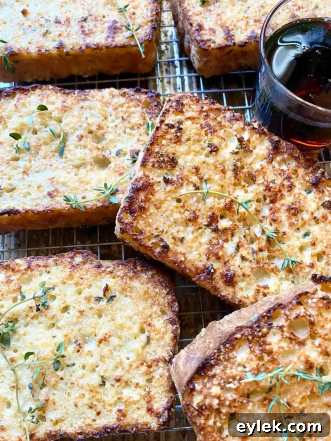 Broiled Savory French Toast