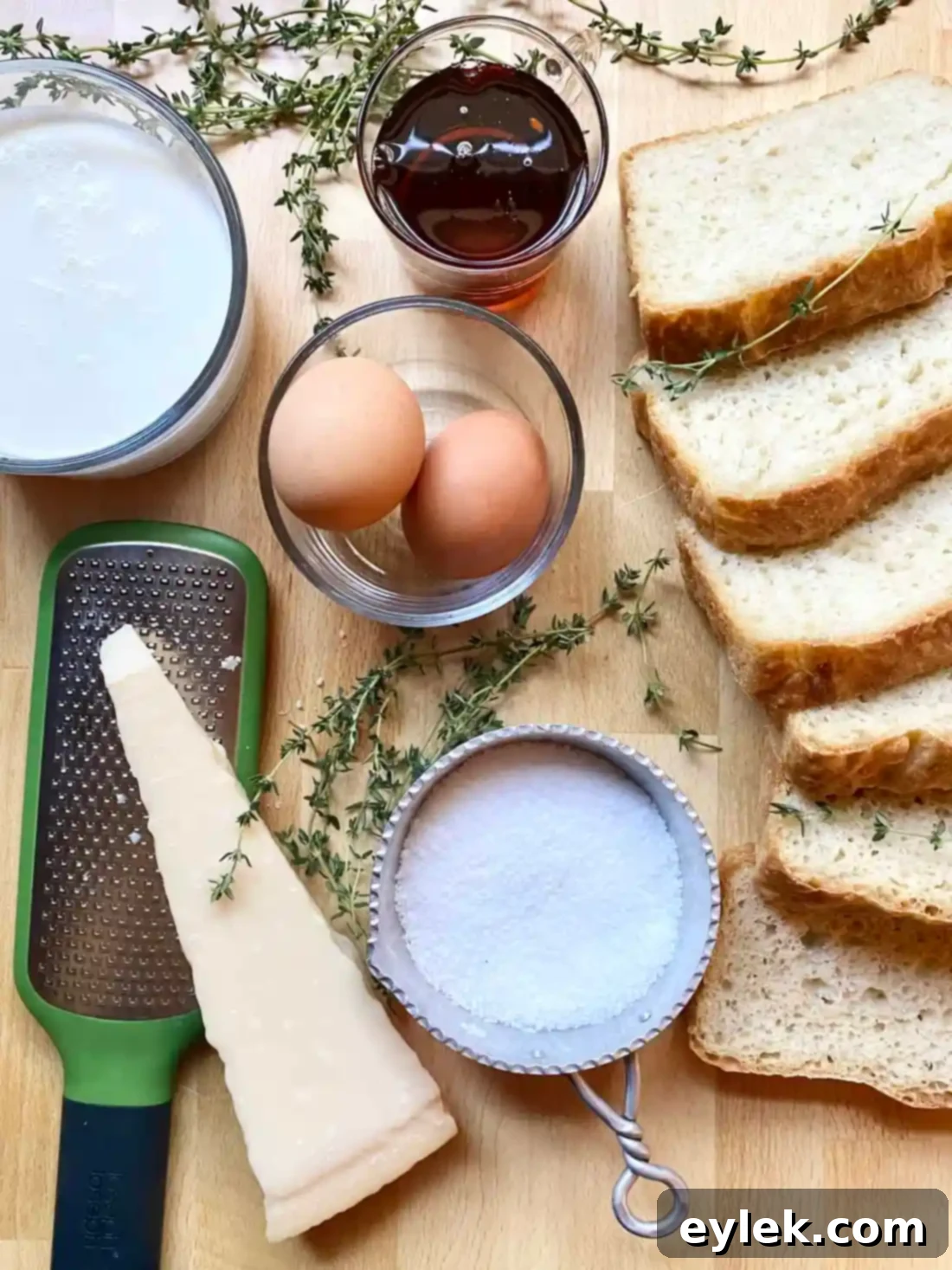 Broiled Savory French Toast