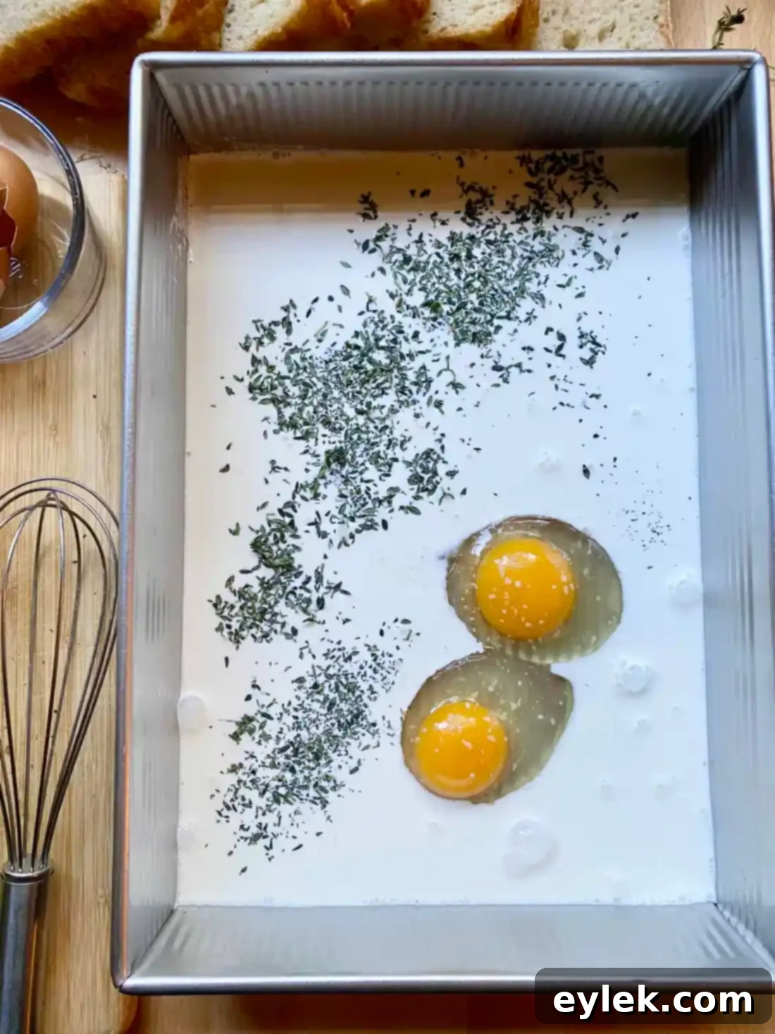 Broiled Savory French Toast