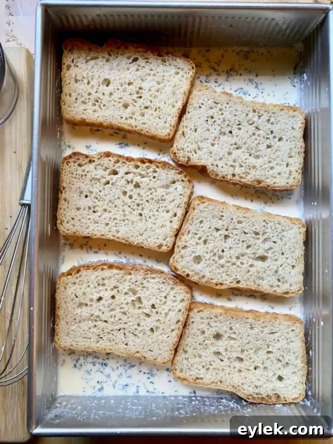 Broiled Savory French Toast