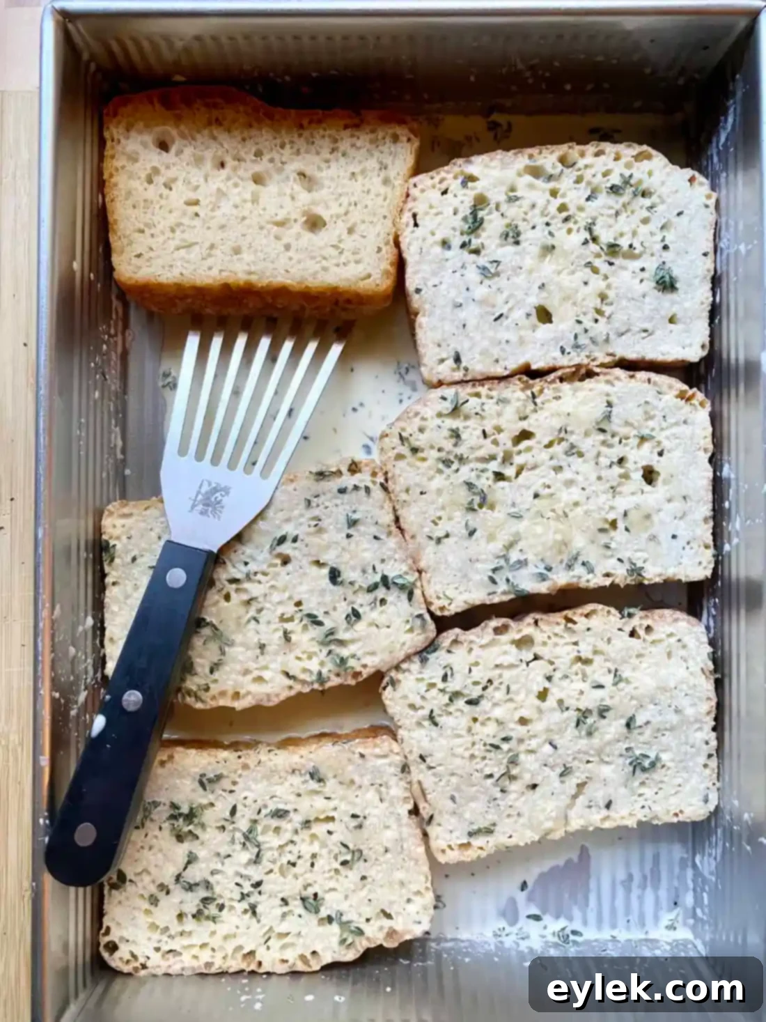 Broiled Savory French Toast