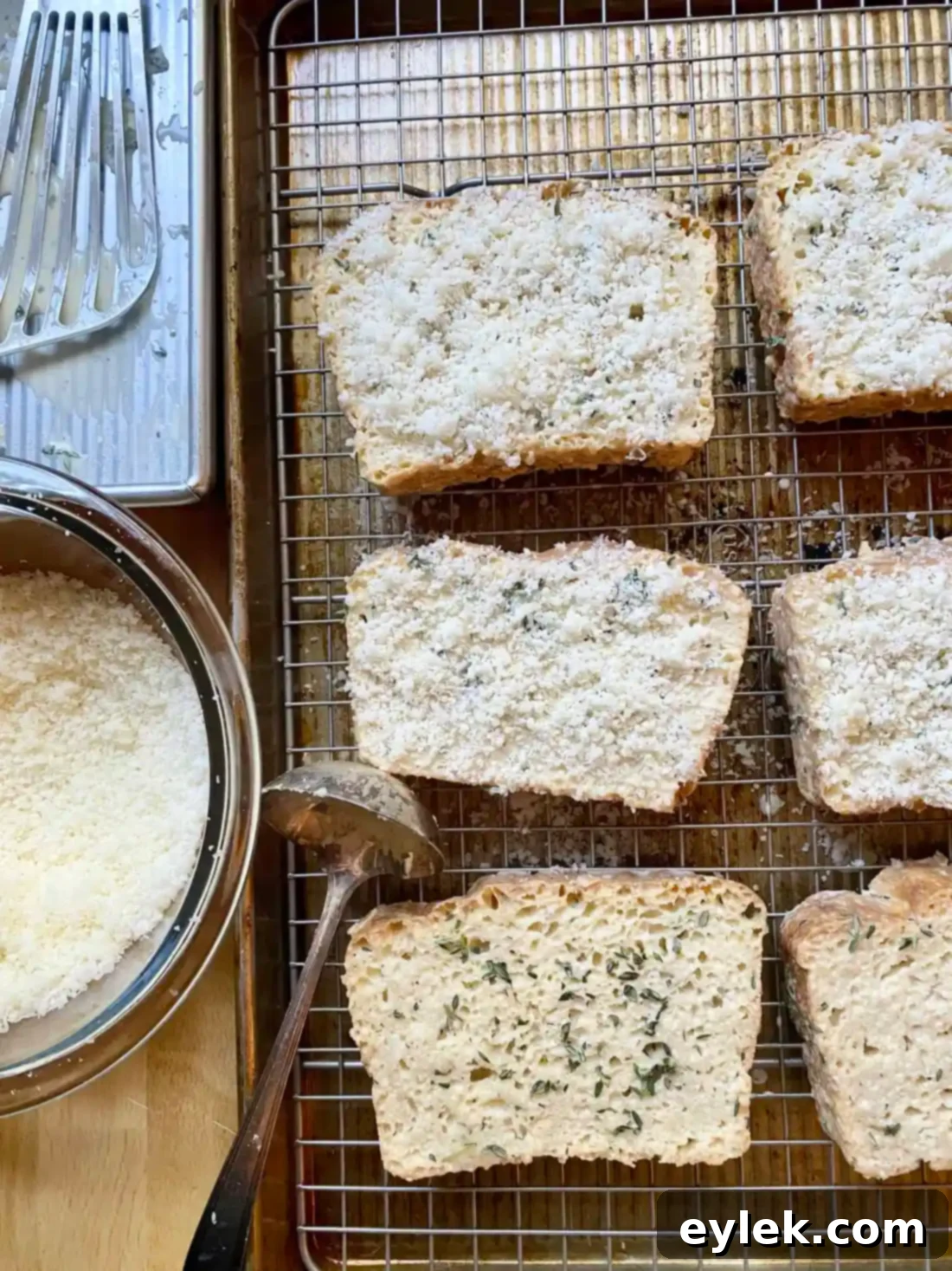 Broiled Savory French Toast