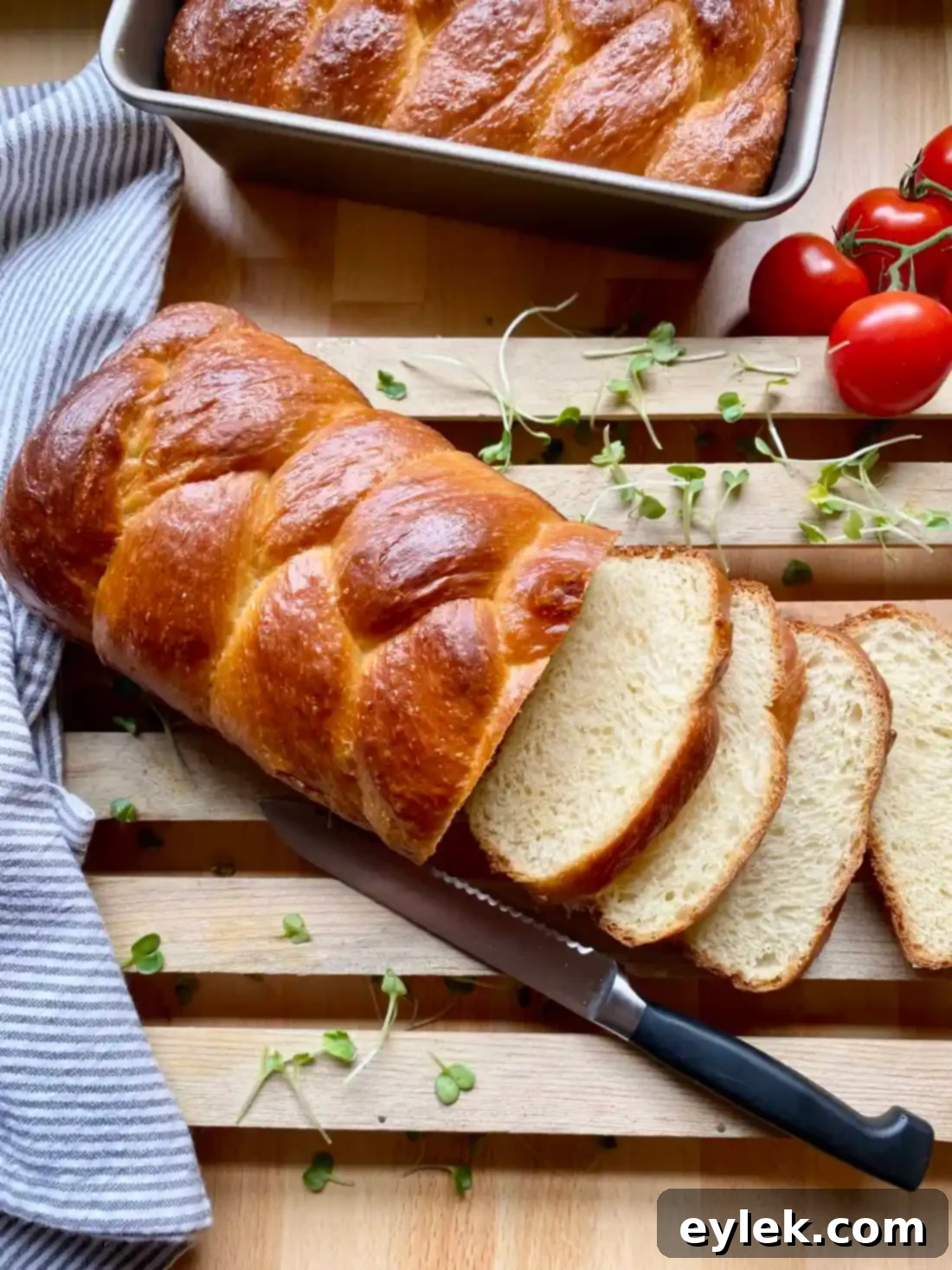 Homemade Rich Brioche Bread
