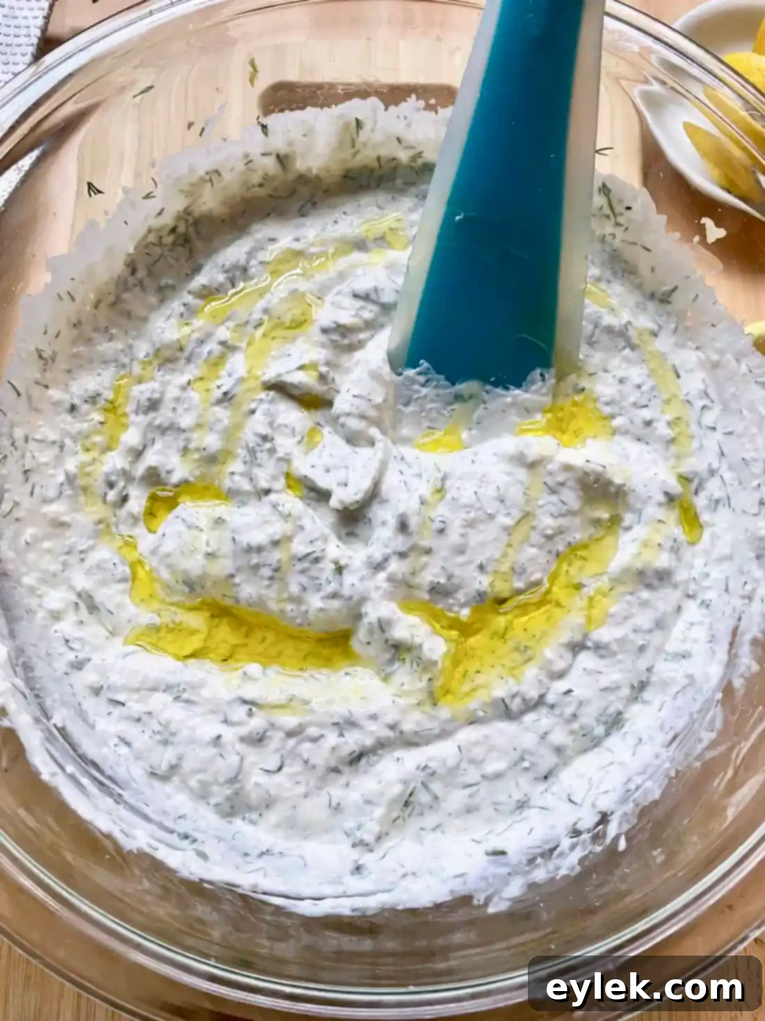 Upgraded Cheesy Dill Dip