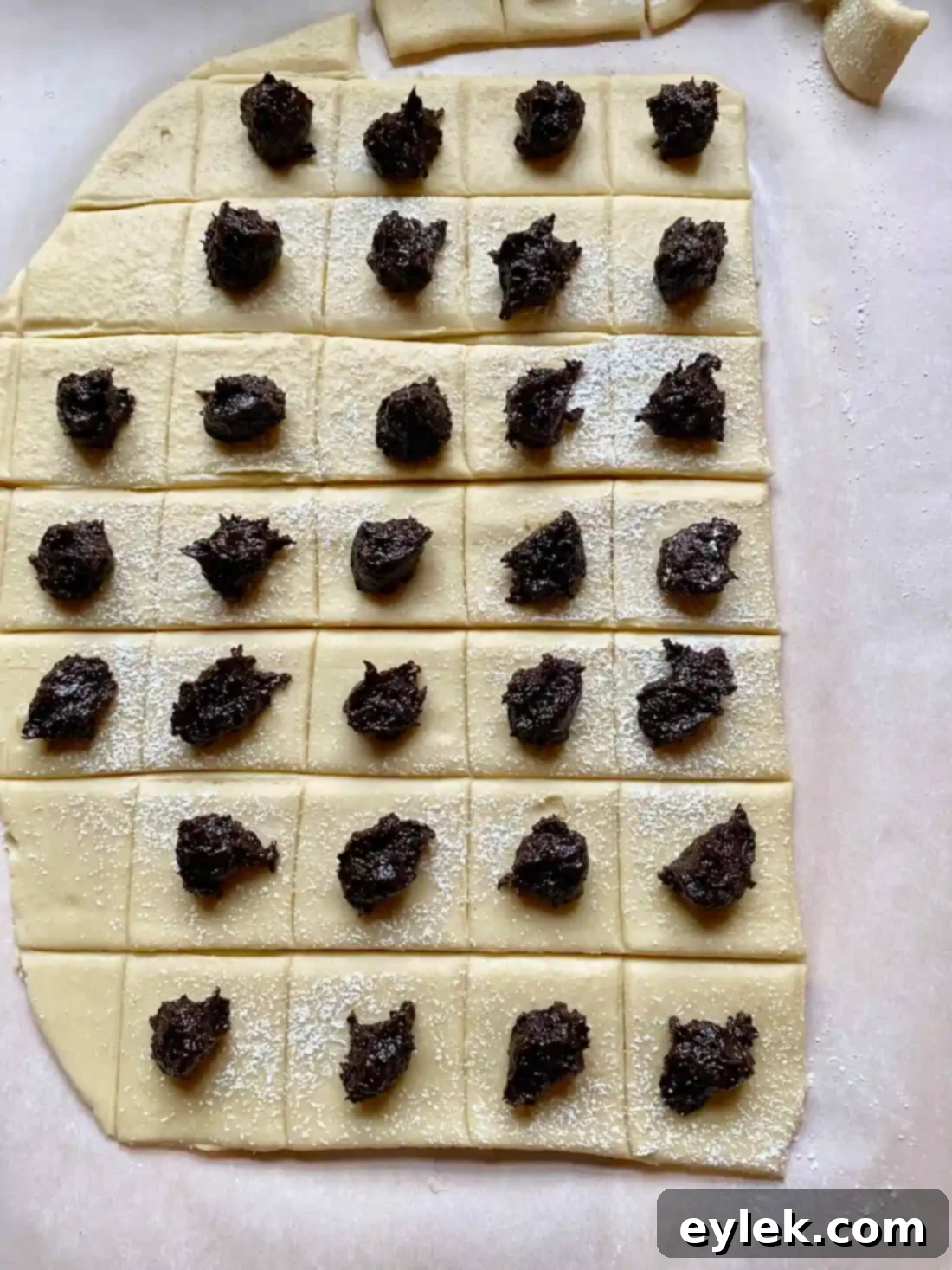 Polish Kiffles with Plum Filling