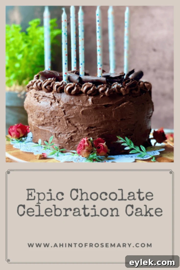 Epic Chocolate Celebration Cake