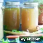 Ina Garten Classic Homemade Chicken Stock 13 Ina Garten's Homemade Chicken Stock in jars