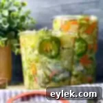 Homemade Brussels Sprouts Giardiniera