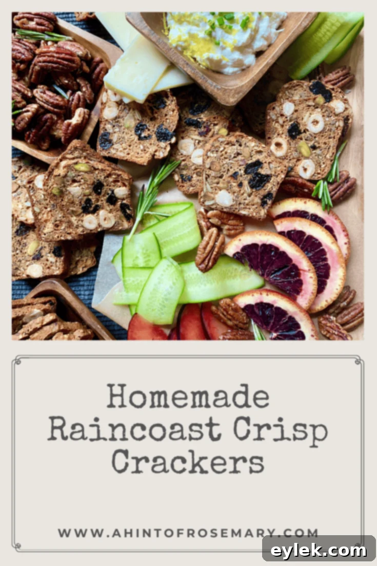 Homemade Raincoast Crisp Crackers