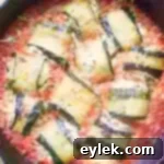 Zucchini Involtini with Swiss Chard and Ricotta 17 Zucchini Involtini with Swiss Chard & Ricotta - finished dish