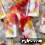 Frozen Peach Melba Dreams 24 Homemade Peach Melba Popsicles