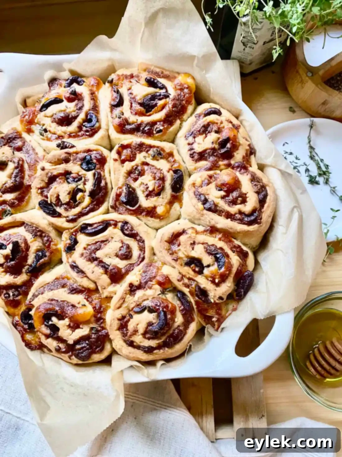 Olive Cheese Bread Swirls 13 Baked Olive & Cheese Bread Pinwheels