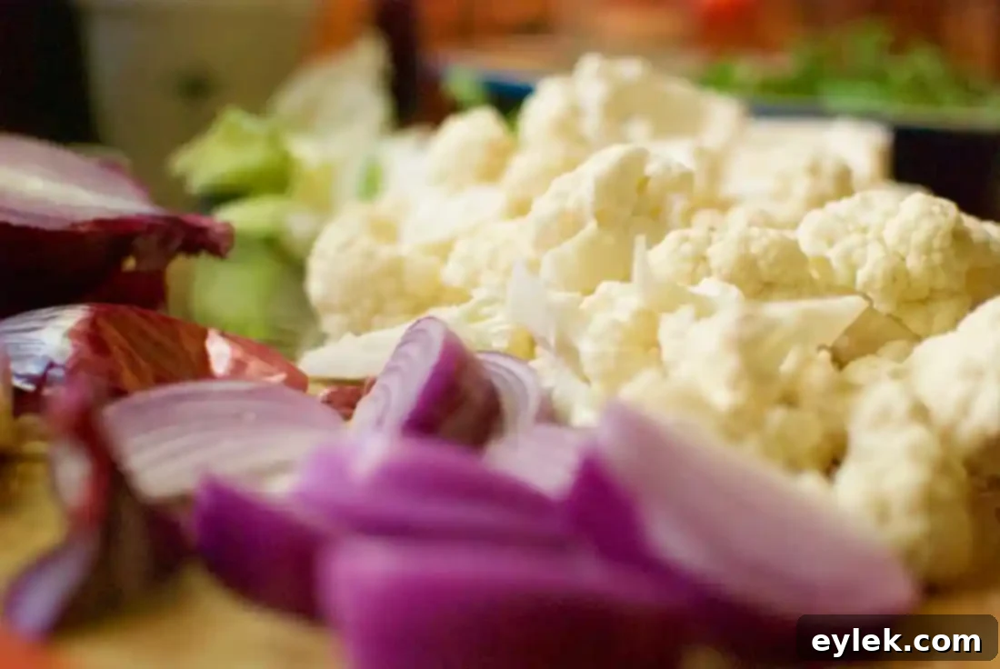 roasted cauliflower salad with tahini dressing