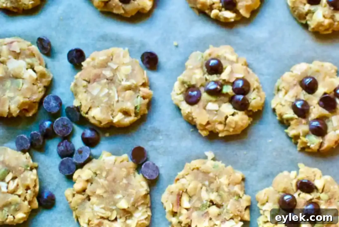 Shaping cookie dough into disks with wet hands