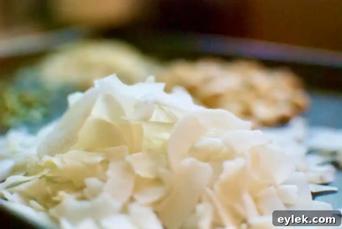 Close-up of baked Low-Carb Breakfast Cookies