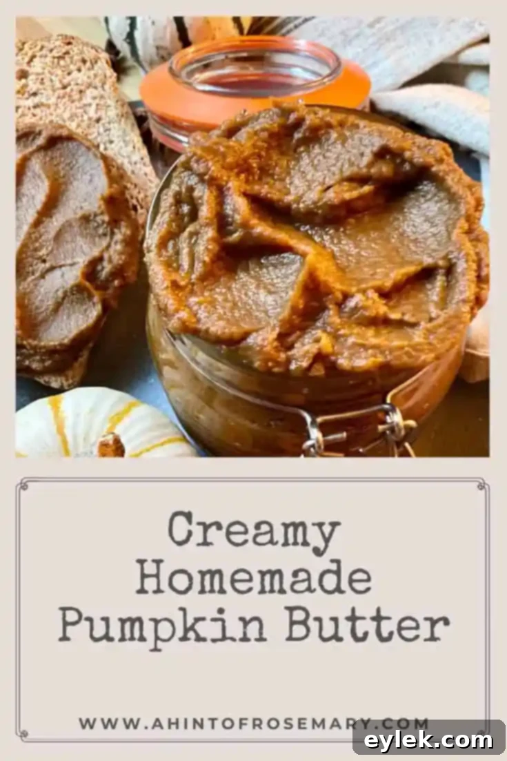 Creamy Homemade Pumpkin Butter