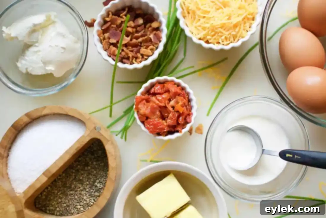 Bowl of ingredients for empanada egg filling