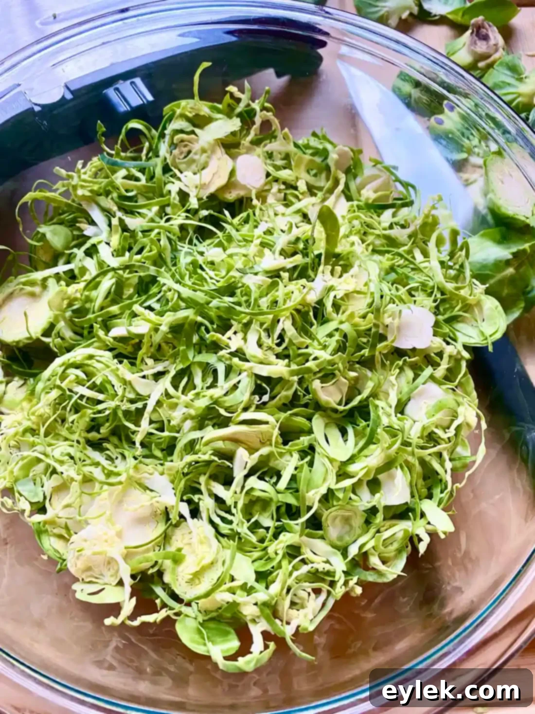 Shaved Brussels Sprout Salad