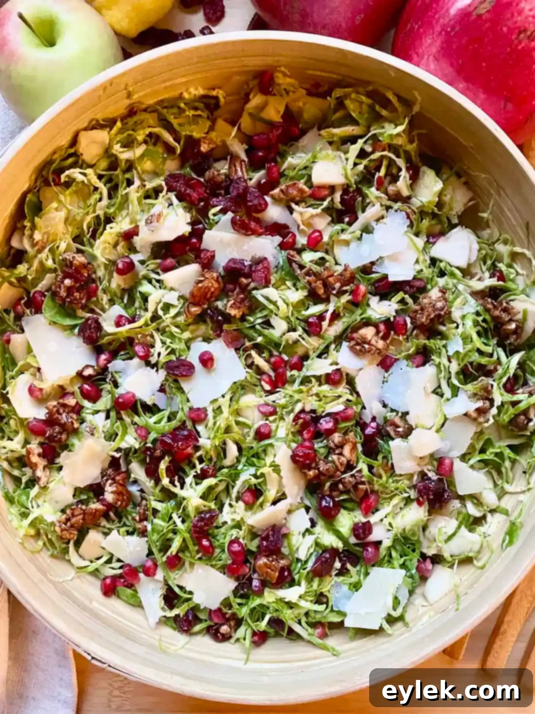 Shaved Brussels Sprout Salad