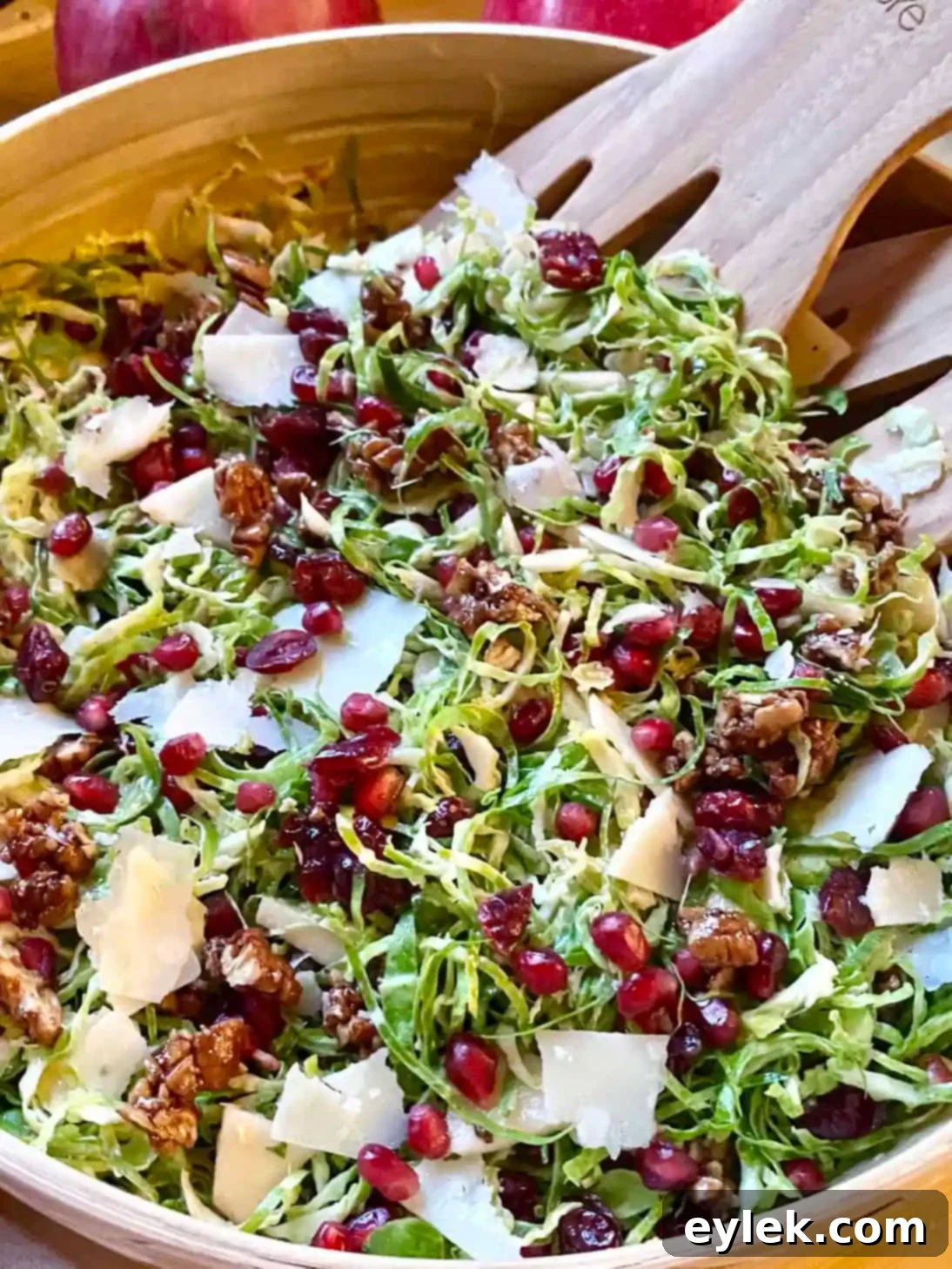 Shaved Brussels Sprout Salad