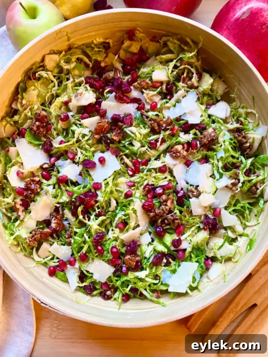 Shaved Brussels Sprout Salad