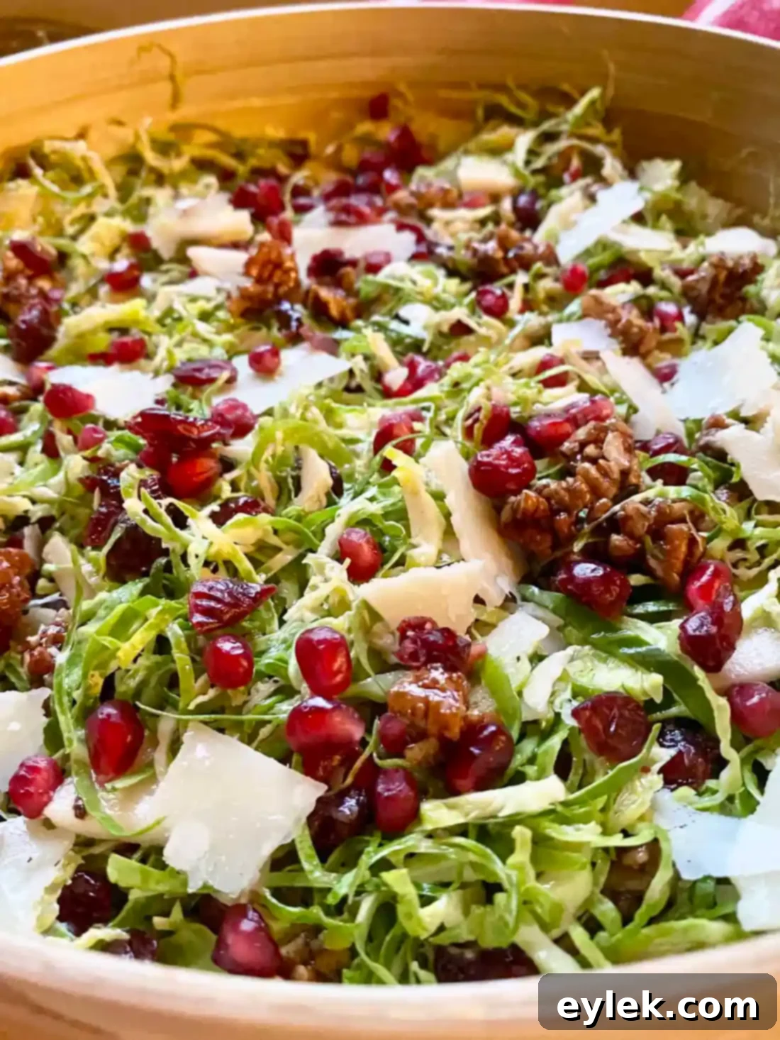 Shaved Brussels Sprout Salad