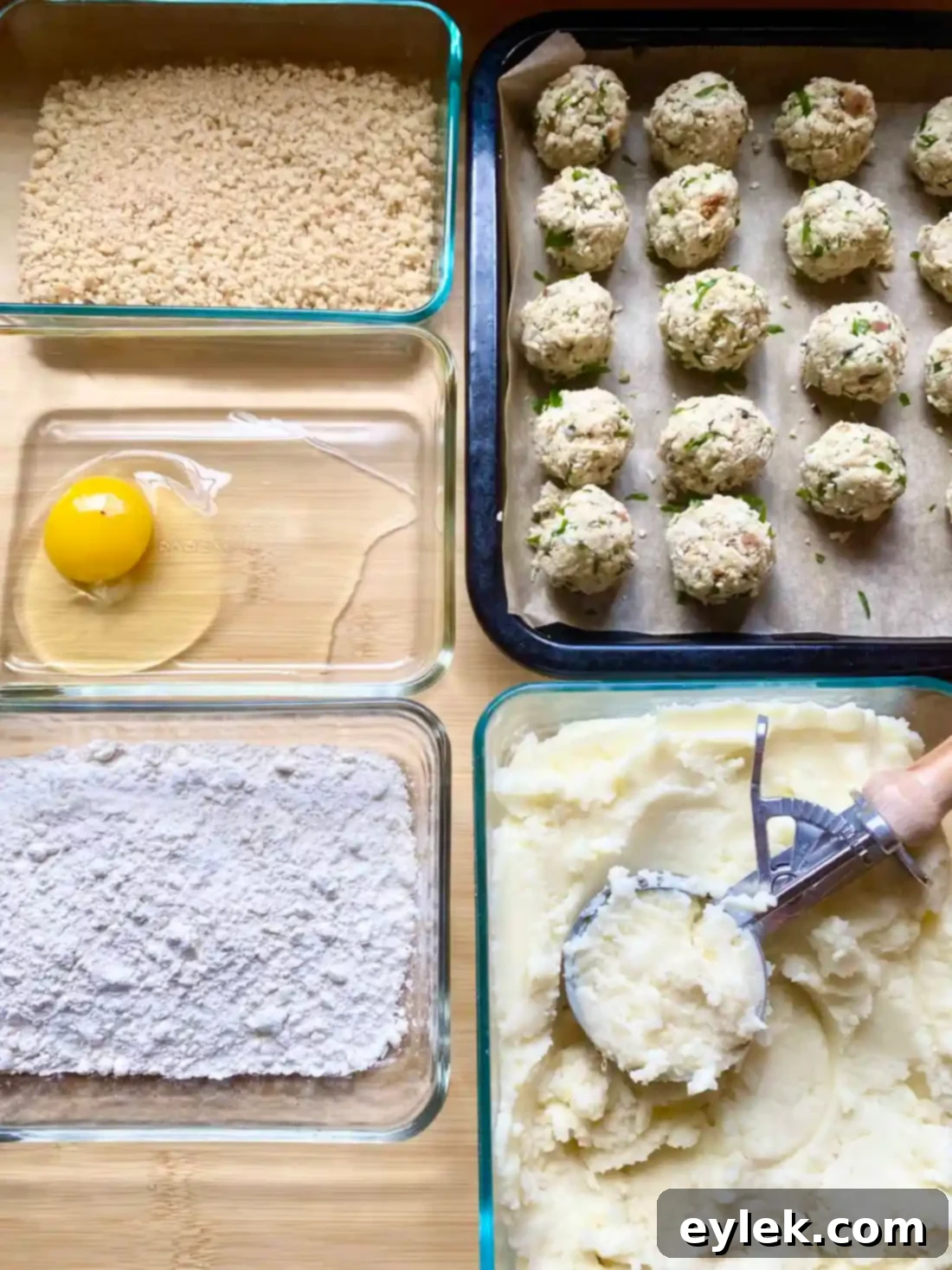 Leftover Turkey Feast Balls