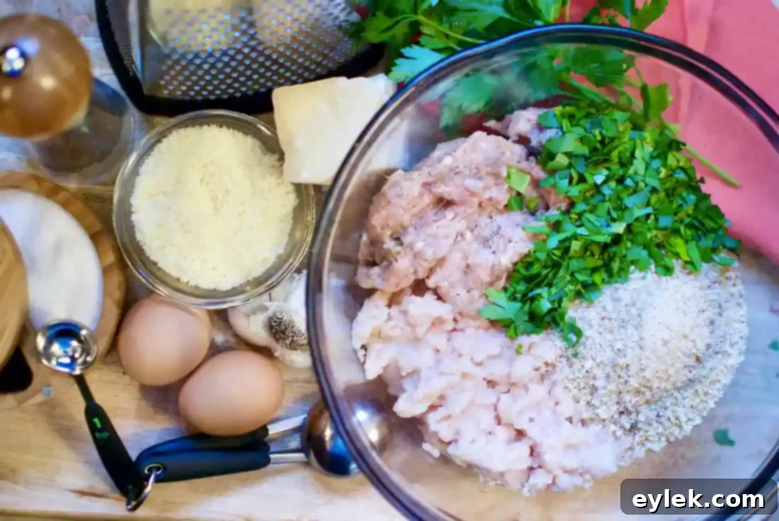 Easy Homemade Chicken Meatballs