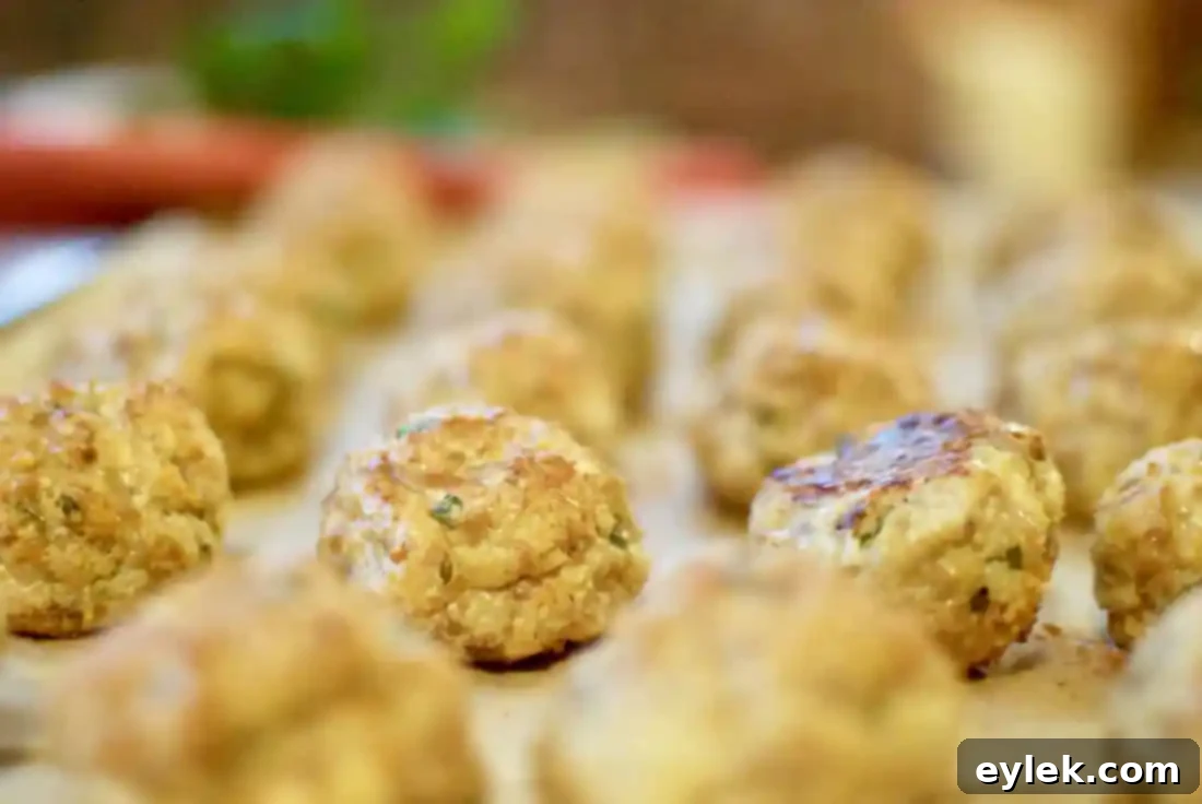 Easy Homemade Chicken Meatballs