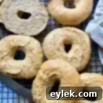 Homemade Steamed Chewy Bagels