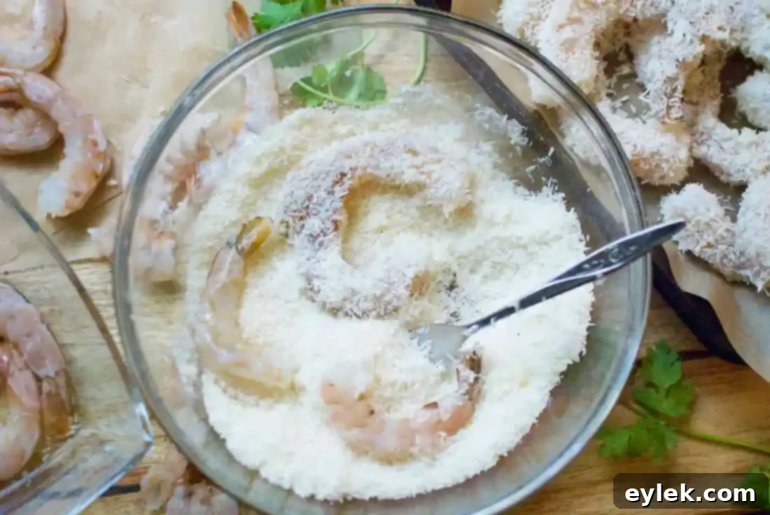 Gluten-Free Coconut Shrimp with Mango Dip