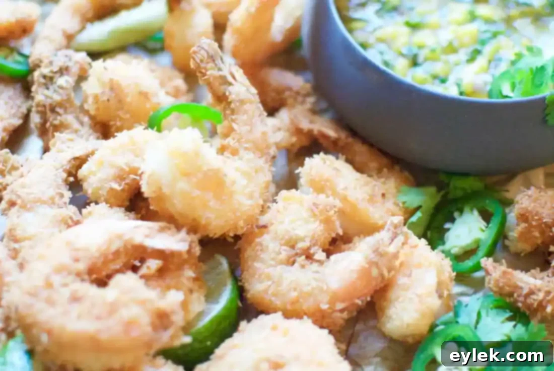 Gluten-Free Coconut Shrimp with Mango Dip