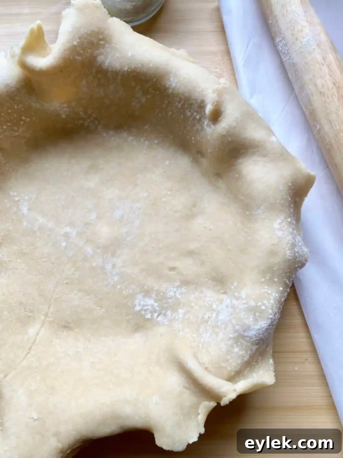 Deep-Dish Apple Custard Pie