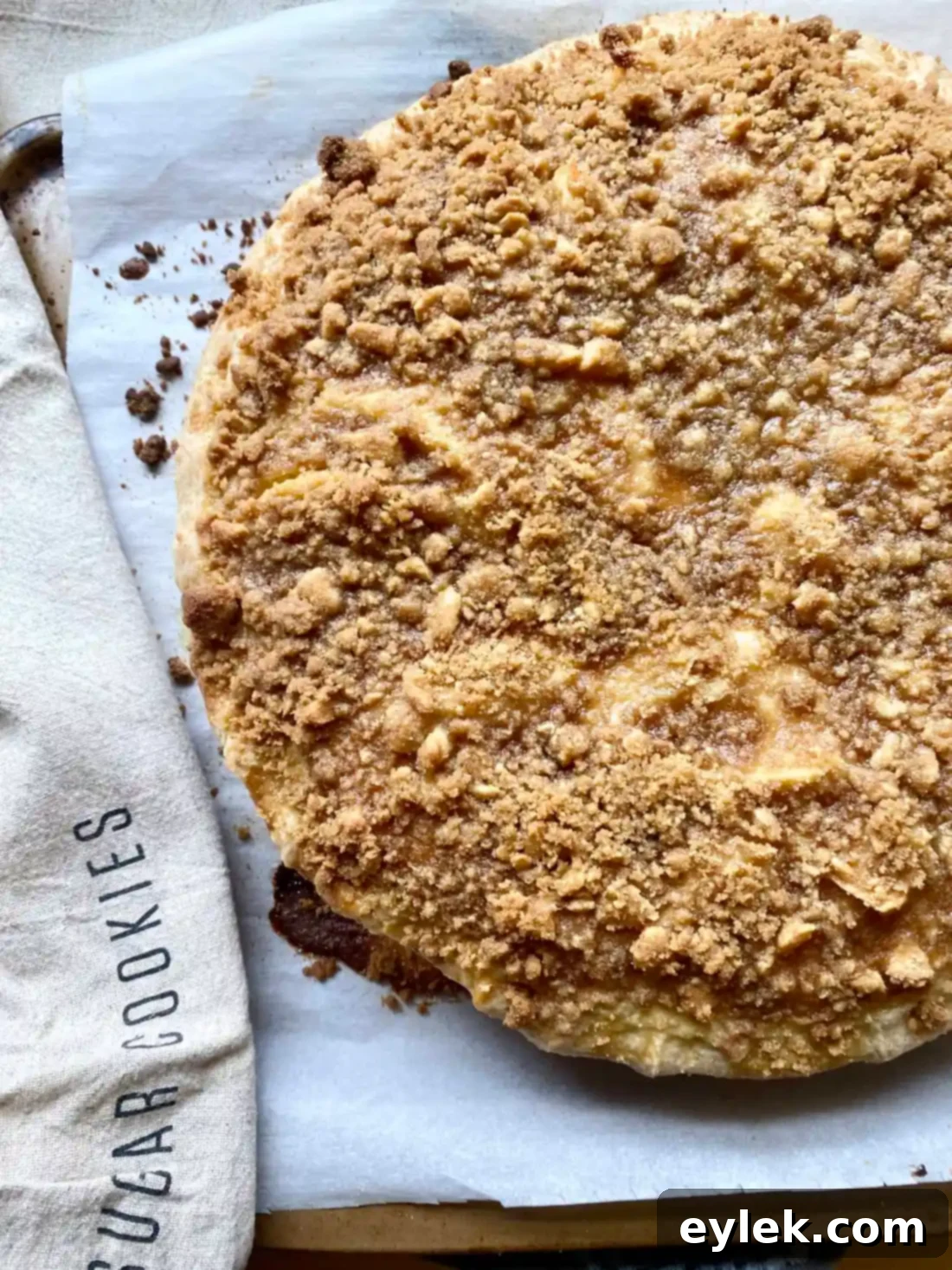 Deep-Dish Apple Custard Pie