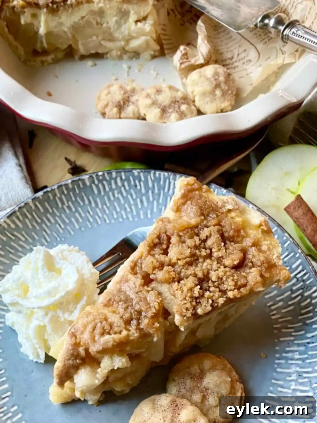 Deep-Dish Apple Custard Pie