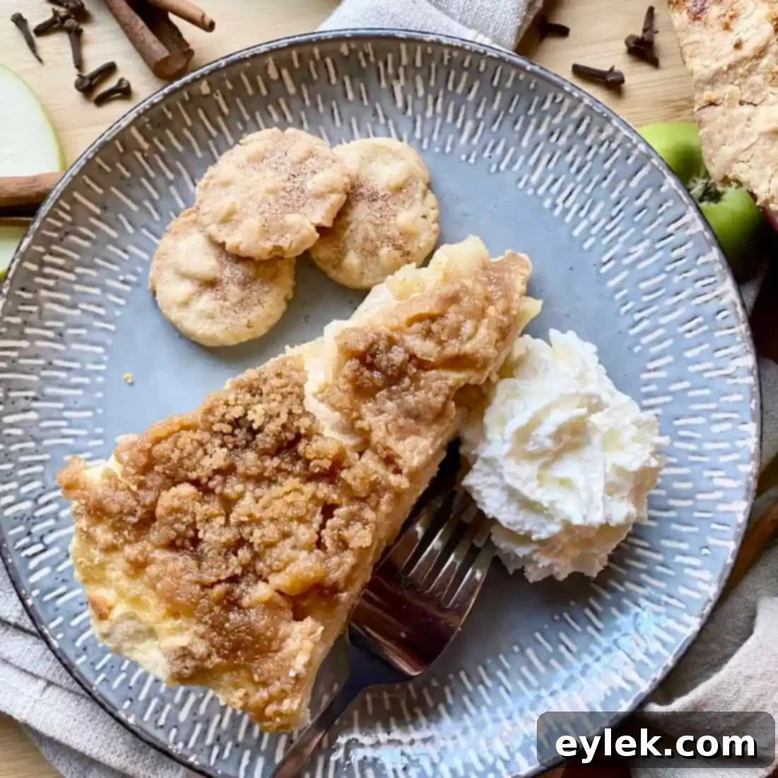 Deep-Dish Apple Custard Pie