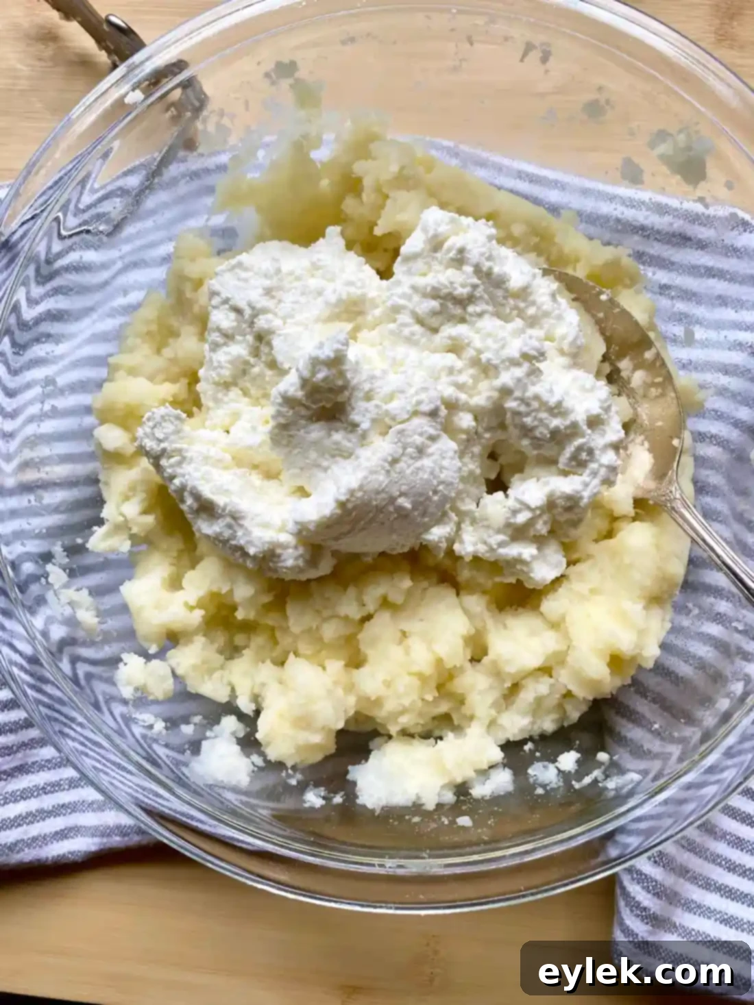 Homemade Potato & Cheese Pierogi