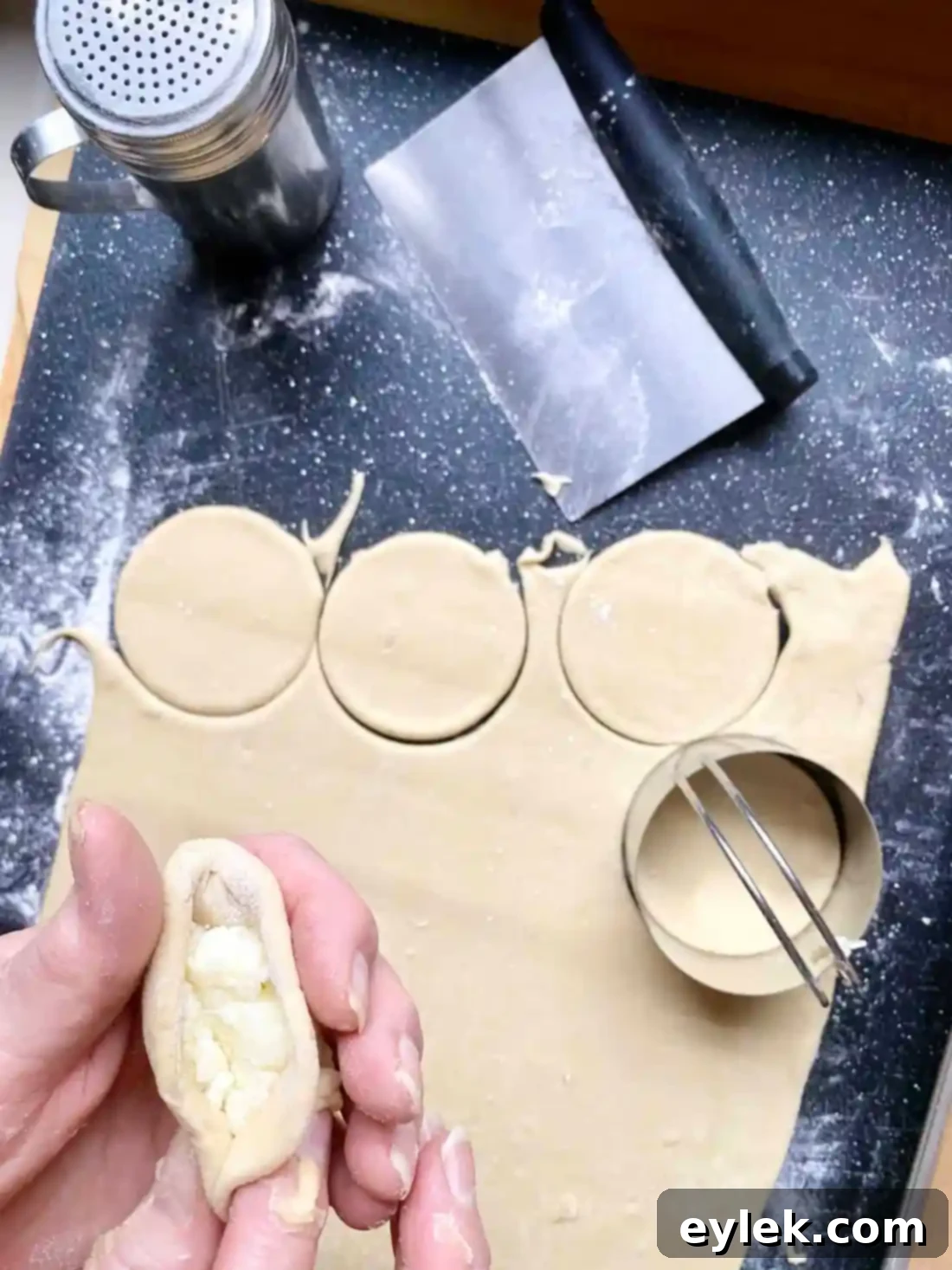 Homemade Potato & Cheese Pierogi