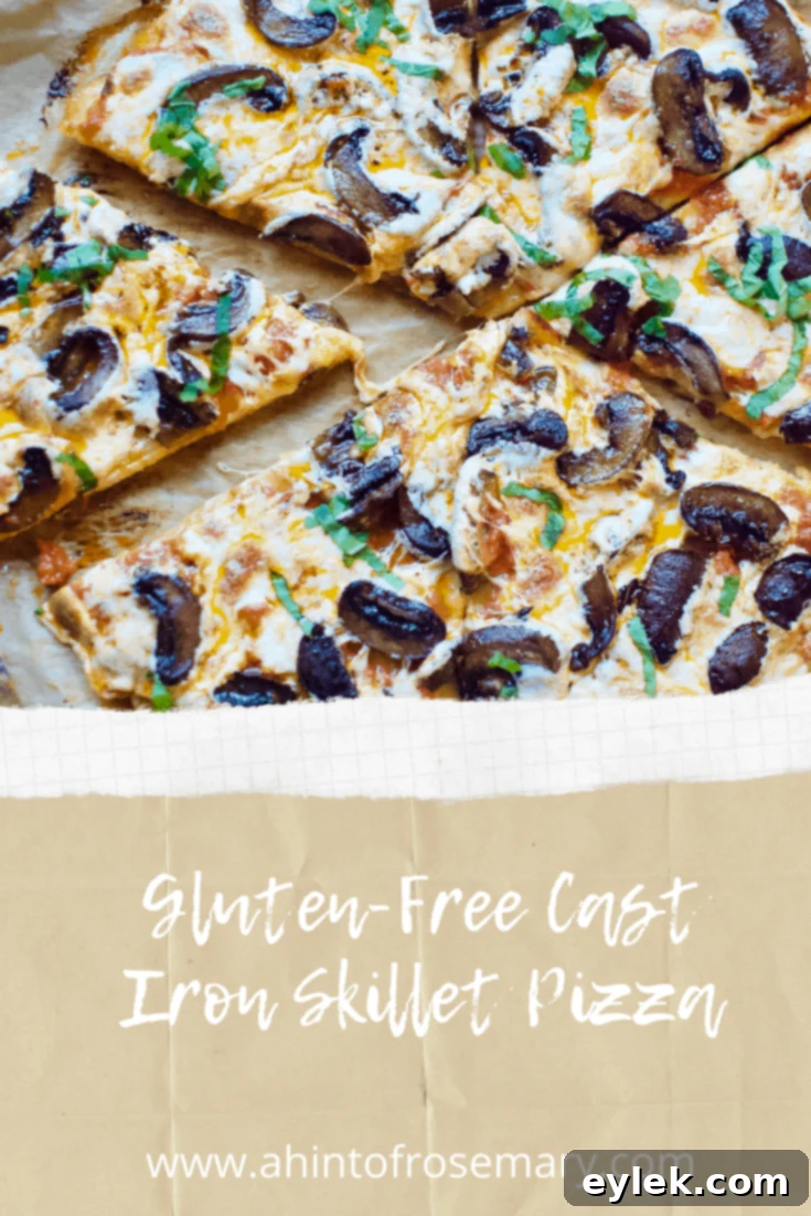 Gluten-Free Cast Iron Skillet Pizza