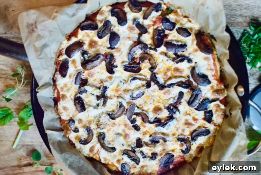 gluten-free cast-iron skillet pizza
