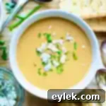 roasted pear & butternut squash bisque