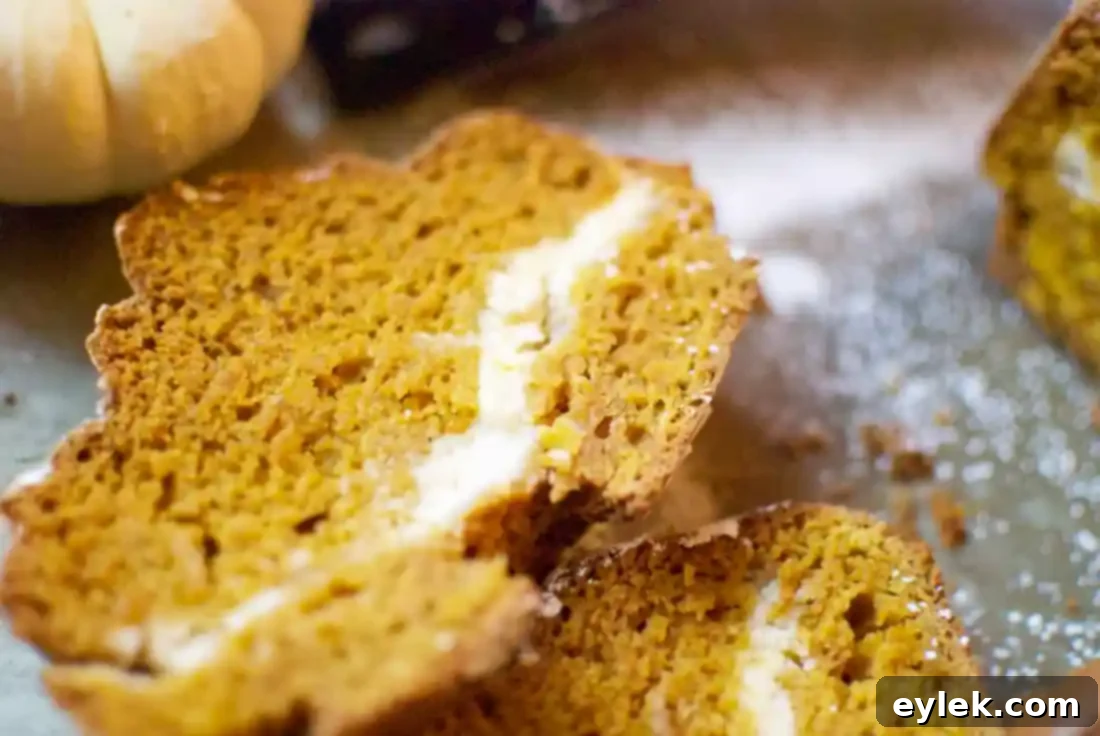 Close-up of the golden-brown crust of a baked gluten-free pumpkin bread