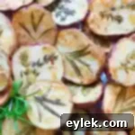 dressed-up herb roasted potatoes