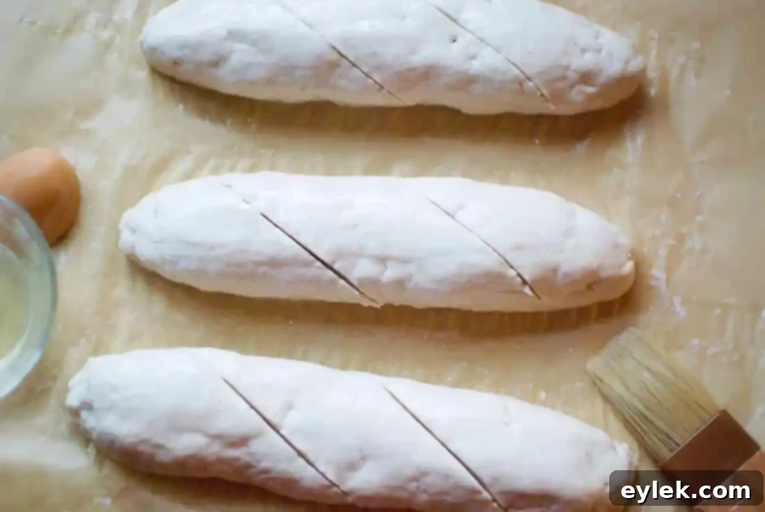 gluten-free mini baguette