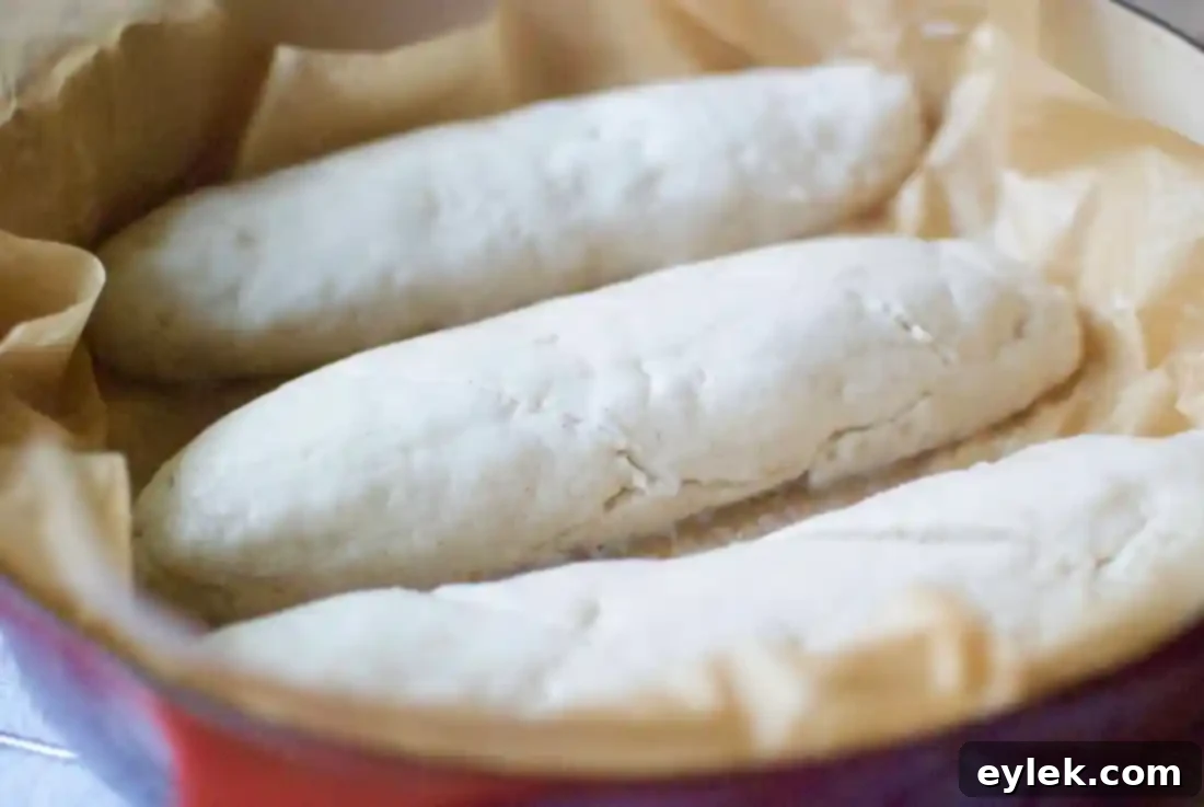 gluten-free mini baguette