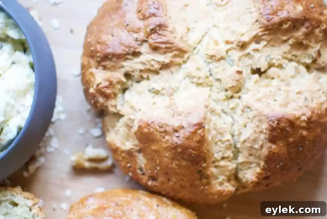 brown butter soda bread & cranberry walnut butter