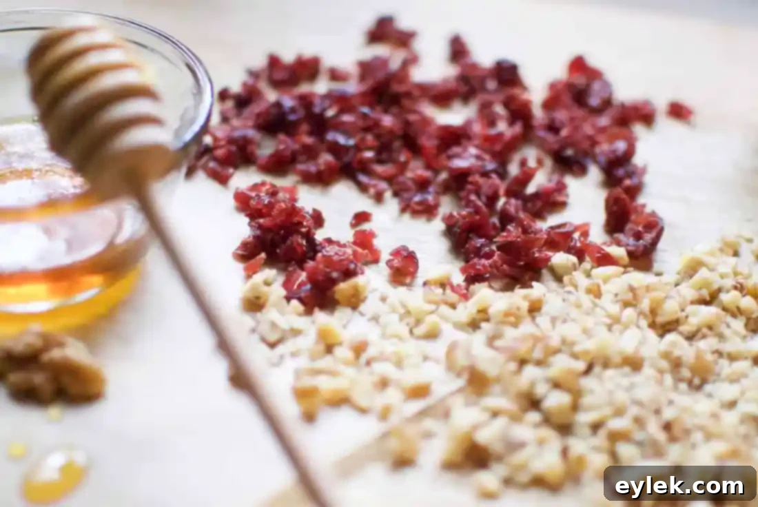brown butter soda bread & cranberry walnut butter